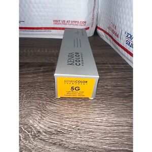 Kenra Color Permanent Coloring‎ Creme 5G Light Brown Gold Hair Dye color